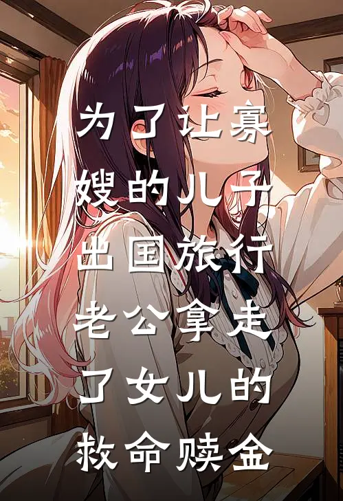 为了让寡嫂的儿子出国旅行，老公拿走了女儿的救命赎金