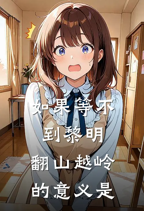 如果等不到黎明,翻山越岭的意义是