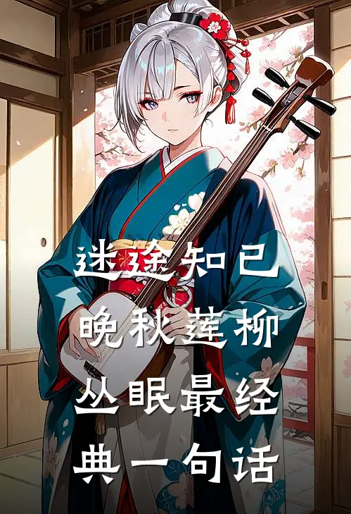 迷途知已晚秋莲柳丛眠最经典一句话